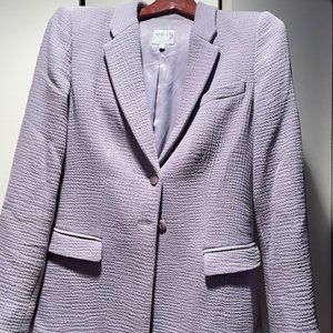 Vintage Armani size 6 lavender blazer Made in Italy